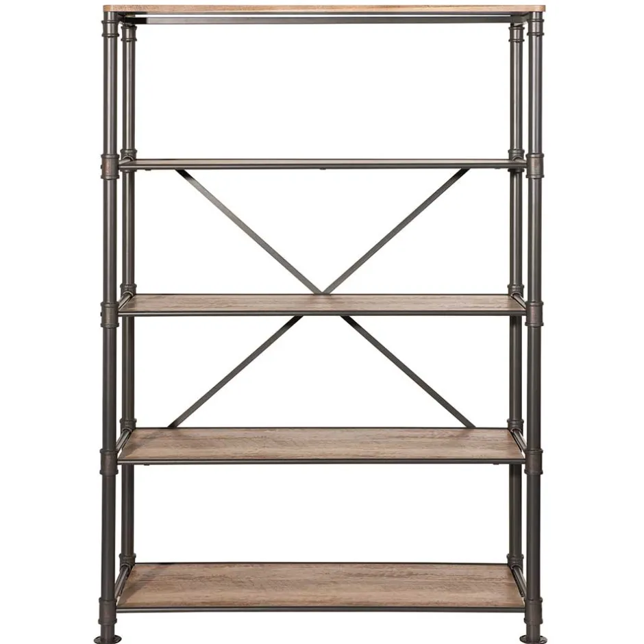 124x180x50 Factory Regal mit vier Fächern - Nenvia^Wohnen Hot