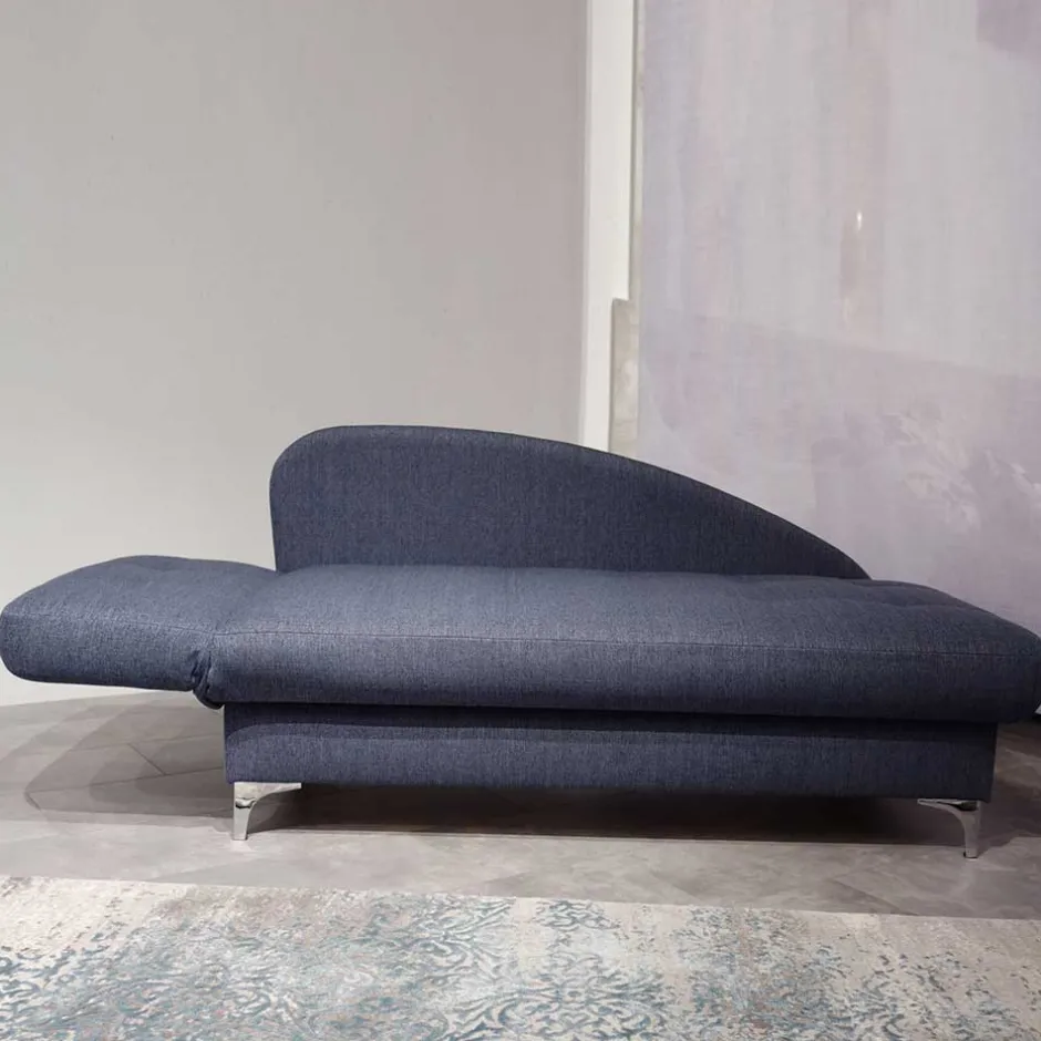 182x79x86 Federkern Schlafsofa in Blau - Curtici^Wohnen New