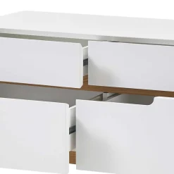 Wohnen 97x53x40 Flur Lowboard mit vier Schubladen - Perdon