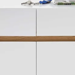 Wohnen 97x53x40 Flur Lowboard mit vier Schubladen - Perdon