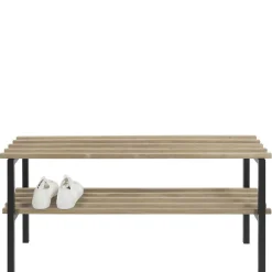 Wohnen 100x45x34 Flurbank mit Schuhablage - Fuladoma