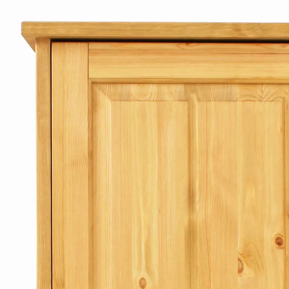 69x188x37 Flurschrank in Kiefer Natur - Vanpos^Wohnen Clearance