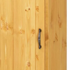 69x188x37 Flurschrank in Kiefer Natur - Vanpos^Wohnen Clearance