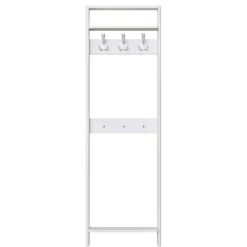 60x192x12 Garderobe aus Massivholz in Weiß - Oranias^Wohnen Best