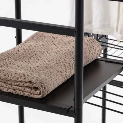 120x182x45 Garderoben Regal mit Stange - Nalisha^Wohnen Outlet