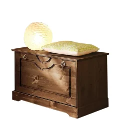 Wohnen 81x45x37 Garderobenbank mit Schuhklappe - Yemisa