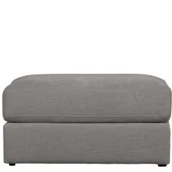 Wohnen 98x44x90 Gepolsterter Hocker in Grau - Luosa