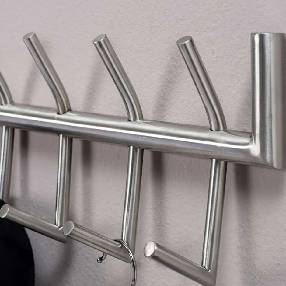 60x19x10 Hakenleiste mit zwölf Haken - Almond^Wohnen Sale