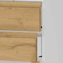 Wohnen 60x97x34 Highboard fürs Bad zweifarbig - Aspariavo