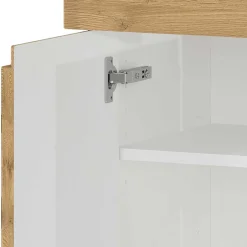 Wohnen 60x97x34 Highboard fürs Bad zweifarbig - Aspariavo