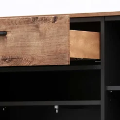 Wohnen 110x148x38 Highboard im Factory Style - Xindus