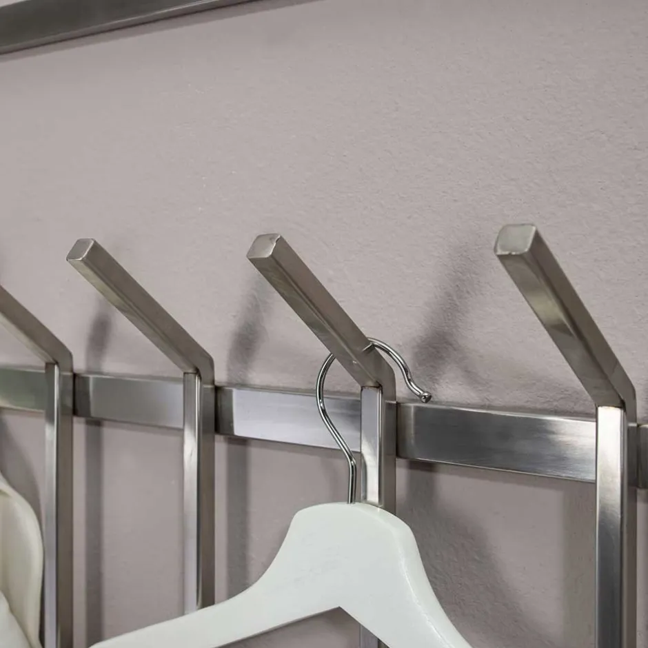 60x100x8 Hängende Garderobe aus Metall - modern - Marano^Wohnen