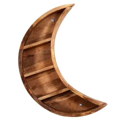 Wohnen 40x60x13 Hängendes Regal Mondsichel Design - Bageria