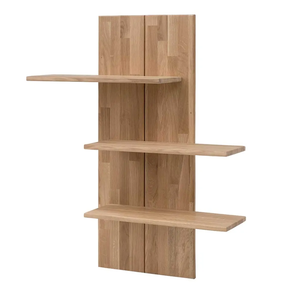 80x100x25 Hängeregal aus Wildeiche Bianco - Vardriva^Wohnen Sale