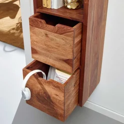 Wohnen 35x150x30 Hängeregal mit drei Fächern - Elmin