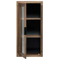 50x105x35 Hängevitrine aus Eiche in Wenge - Sieno^Wohnen Online