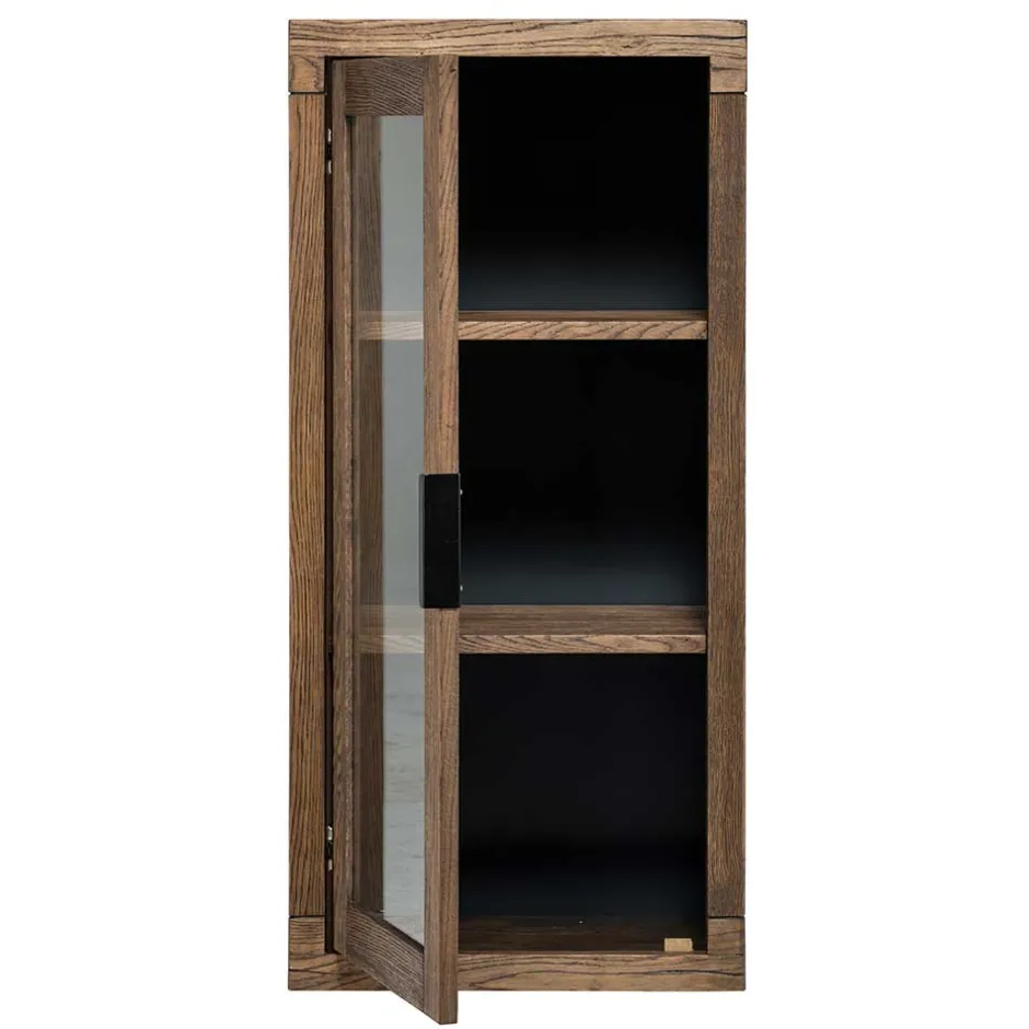 50x105x35 Hängevitrine aus Eiche in Wenge - Sieno^Wohnen Online