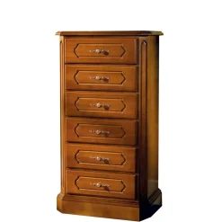 Wohnen 60x105x36 Hochkommode im klassischen Stil - Gestrov