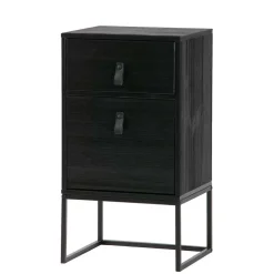 Wohnen 40x74x35 Hochkommode mit Bügelgestell - Clewono