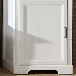 Wohnen 66x136x42 Hochkommode mit Flaschenfächern - Sinolita