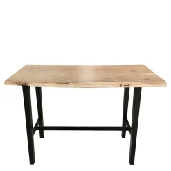 125x112x51 Hochtisch aus Akazie Baumkante - Clause^Wohnen Hot