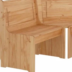 168x87x127 Holz-Eckbank & Esstisch - Ynvinata (zweiteilig)^Wohnen New