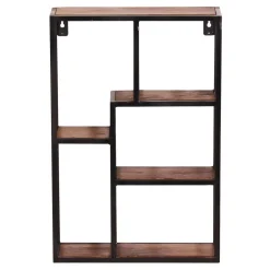 40x60x13 Industrial Wandregal mit 5 Fächern - Mendoza^Wohnen Outlet