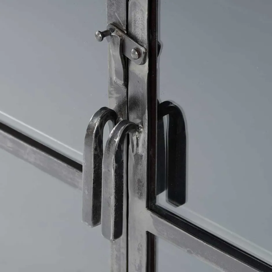 Wohnen 180x92x40 Industry Sideboard aus Metallguss - Vatros