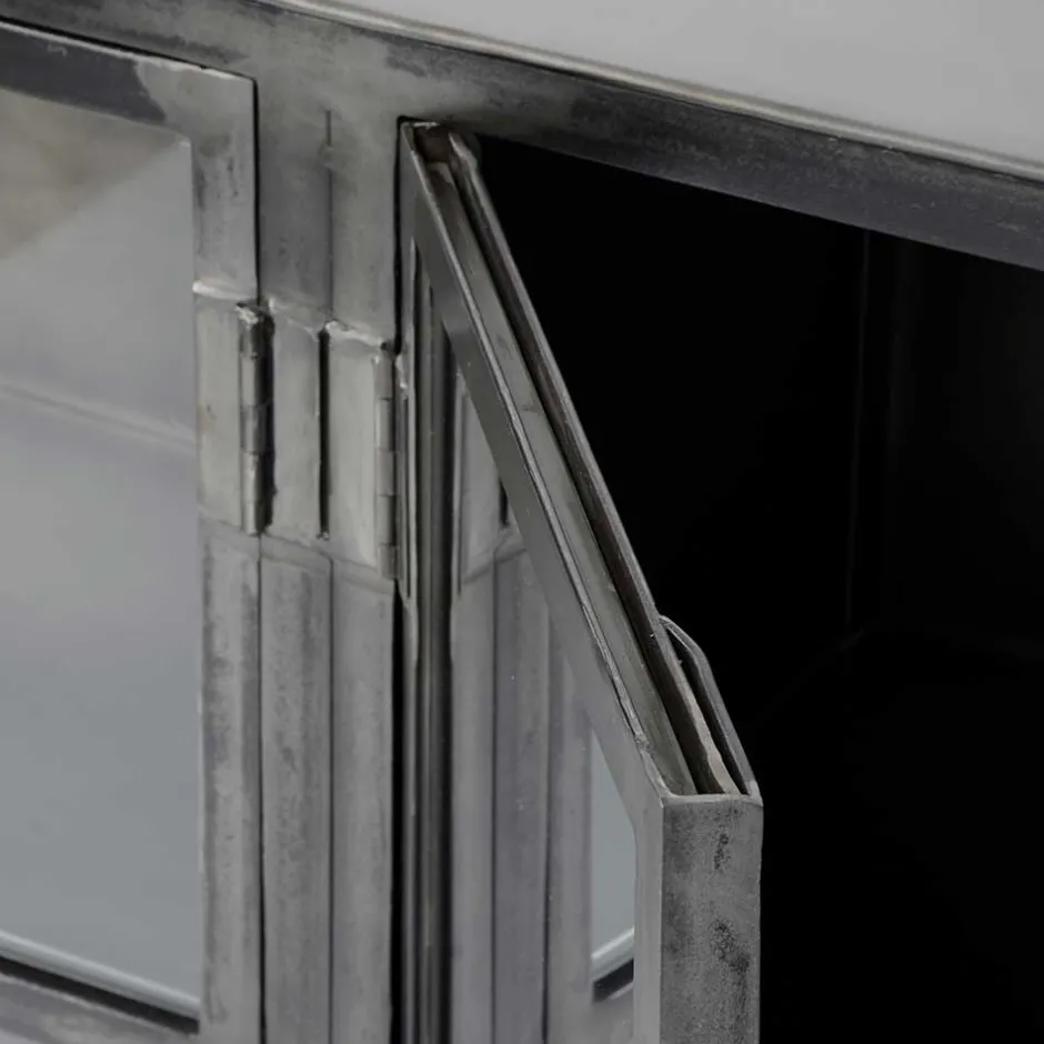 Wohnen 180x92x40 Industry Sideboard aus Metallguss - Vatros