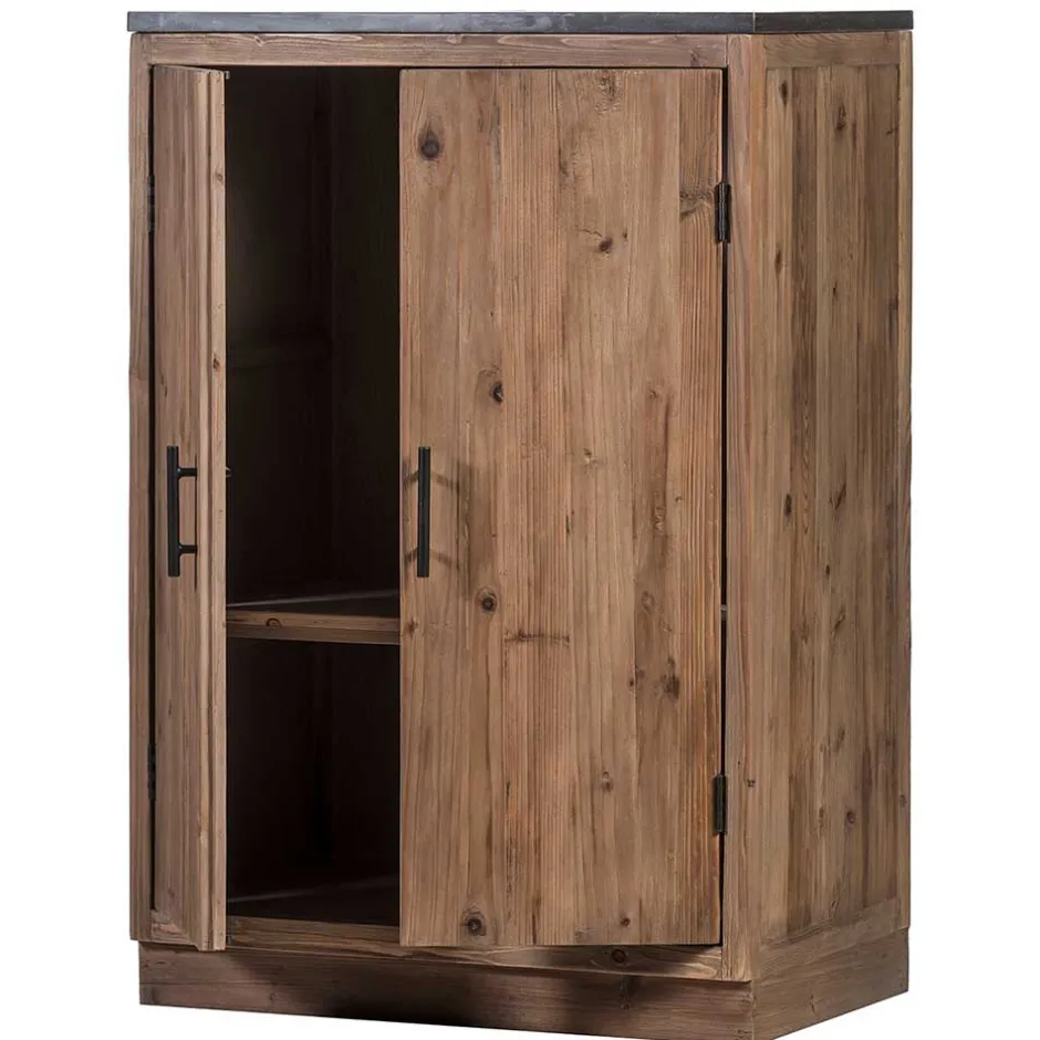 81x120x59 Küchenschrank mit Steinplatte - Macsena^Wohnen Best