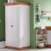 108x203x63 Kinder Kleiderschrank zweifarbig - Sibiuta^Wohnen New