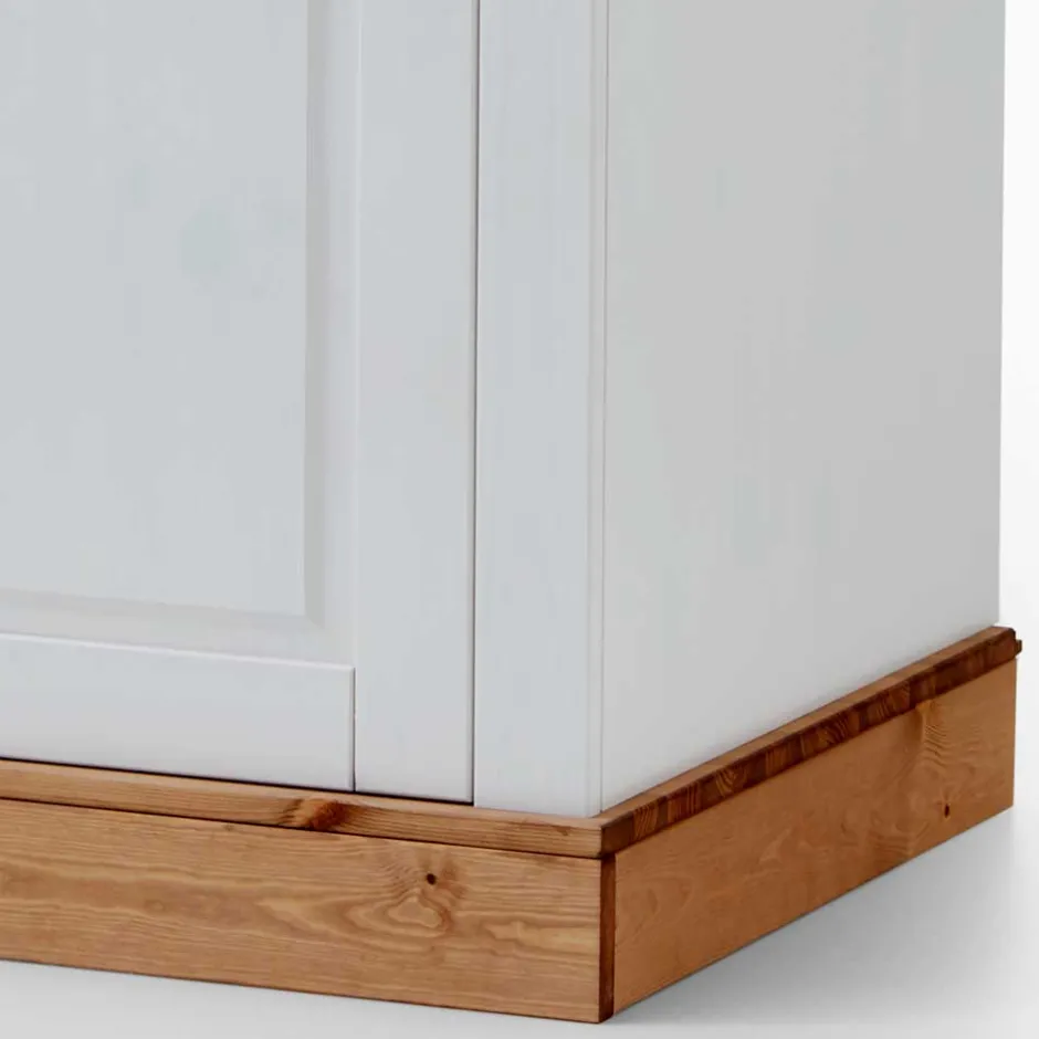 108x203x63 Kinder Kleiderschrank zweifarbig - Sibiuta^Wohnen New