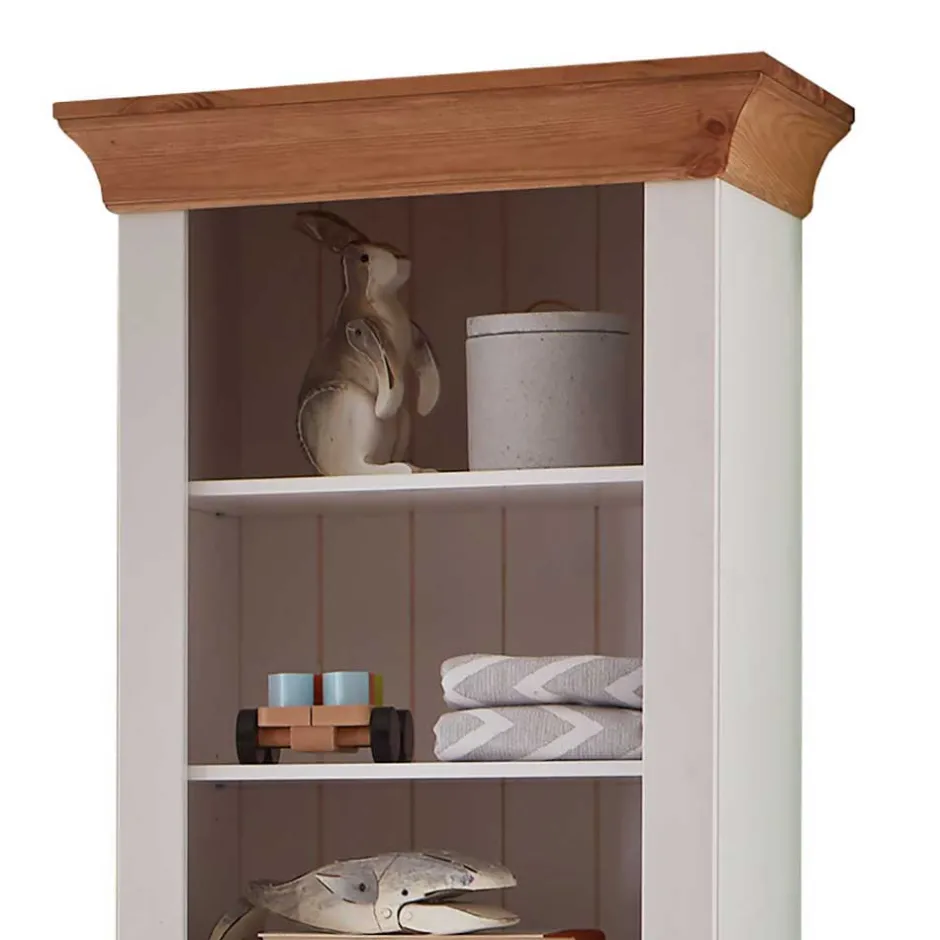 Kinder Wohnen 66x203x46 Kinderzimmerregal aus Kiefer teilmassiv - Sibiuta