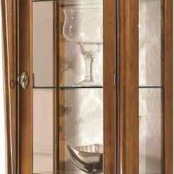 61x183x39 Klassische Vitrine im Italienischen Stil - Carlenna^Wohnen Outlet