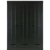 Wohnen 140x195x53 Kleiderschrank 3-türig & 3 Schubladen - Vindrus