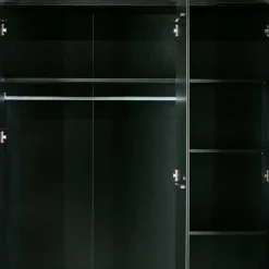 Wohnen 140x195x53 Kleiderschrank 3-türig & 3 Schubladen - Vindrus