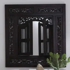 80x90x5 Kolonialstil Spiegel mit zwei Türen - Islando^Wohnen Sale