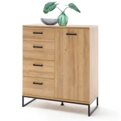 101x116x44 Kombi Kommode mit Bügelgestell - Truvisas^Wohnen