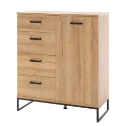 101x116x44 Kombi Kommode mit Bügelgestell - Truvisas^Wohnen