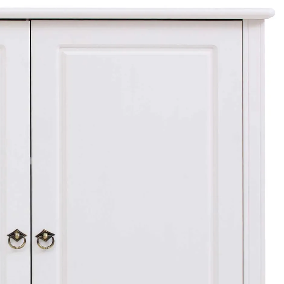 Wohnen 106x126x38 Kommode mit Doppeltür - Velriva