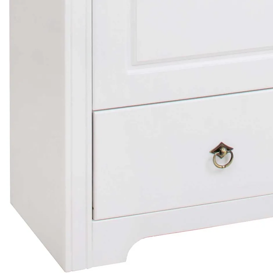 Wohnen 106x126x38 Kommode mit Doppeltür - Velriva