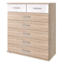 Wohnen 90x103x40 Kommode mit sieben Schubladen - Fabricus