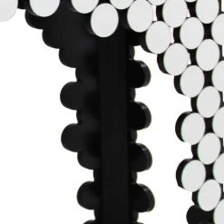 Wohnen 111x92x36 Konsolen Tisch aus Spiegelglas - Salva