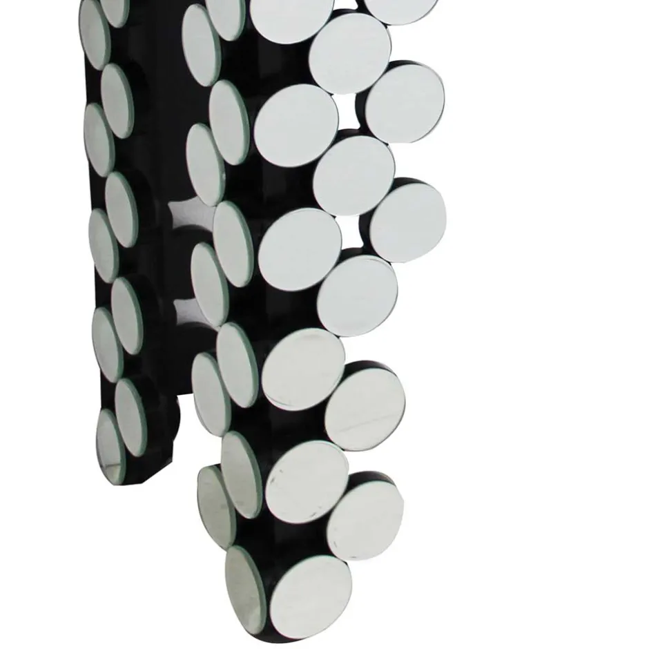 Wohnen 111x92x36 Konsolen Tisch aus Spiegelglas - Salva