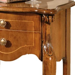 52x79x34 Konsolentisch Kommode in Nussbaum - Carlenna^Wohnen New