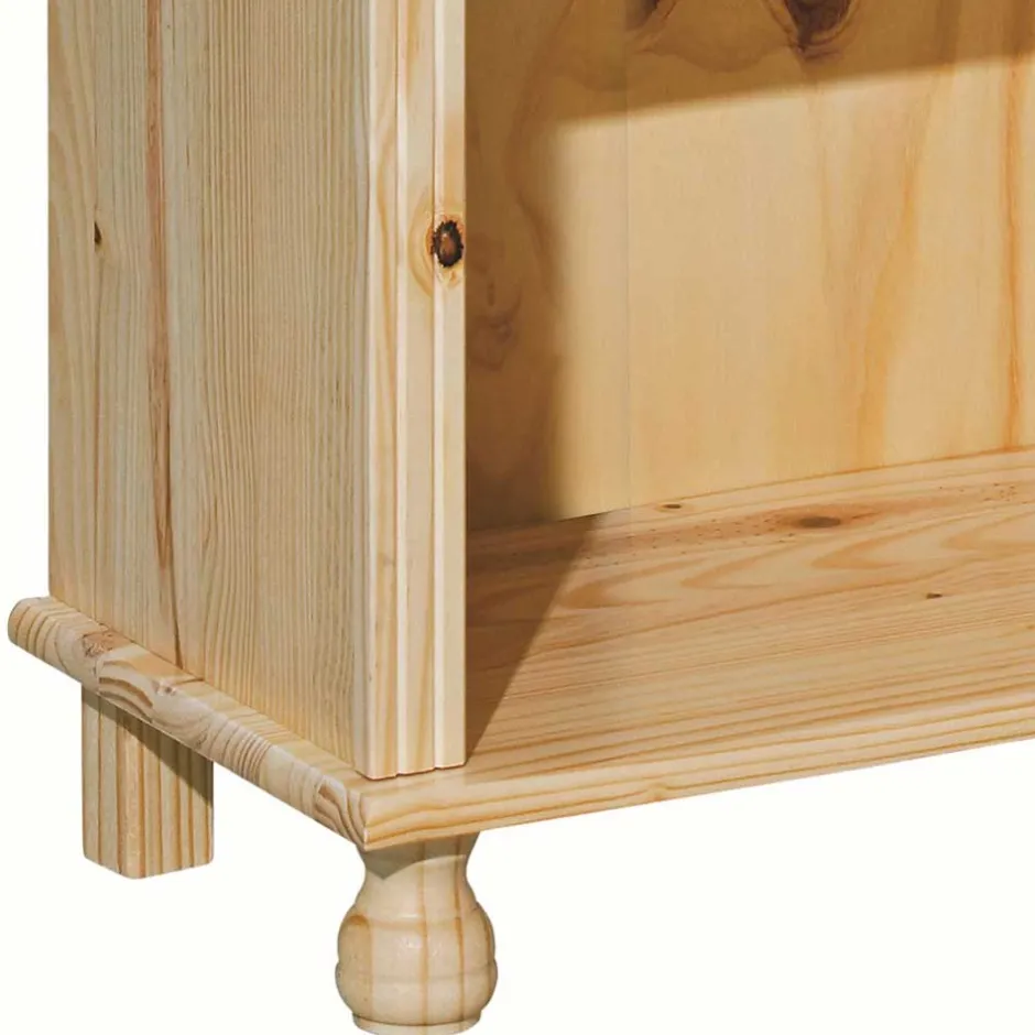 77x180x30 Landhaus Bücherregal mit Kugelfüßen - Kascanu^Wohnen Best