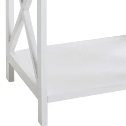 46x60x35 Landhaus Beistelltisch mit Schublade - Liv^Wohnen Clearance