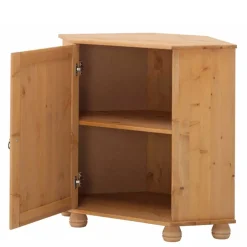 50x78x33 Landhaus Eckschrank aus Kiefer - Lugsca^Wohnen