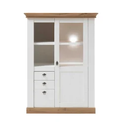 Wohnen 102x139x44 Landhaus Highboard zweifarbig - Diatara I