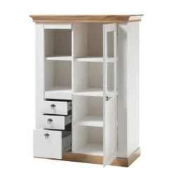 Wohnen 102x139x44 Landhaus Highboard zweifarbig - Diatara I